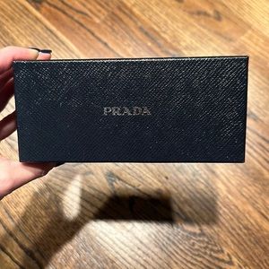 Prada glasses box. Black.